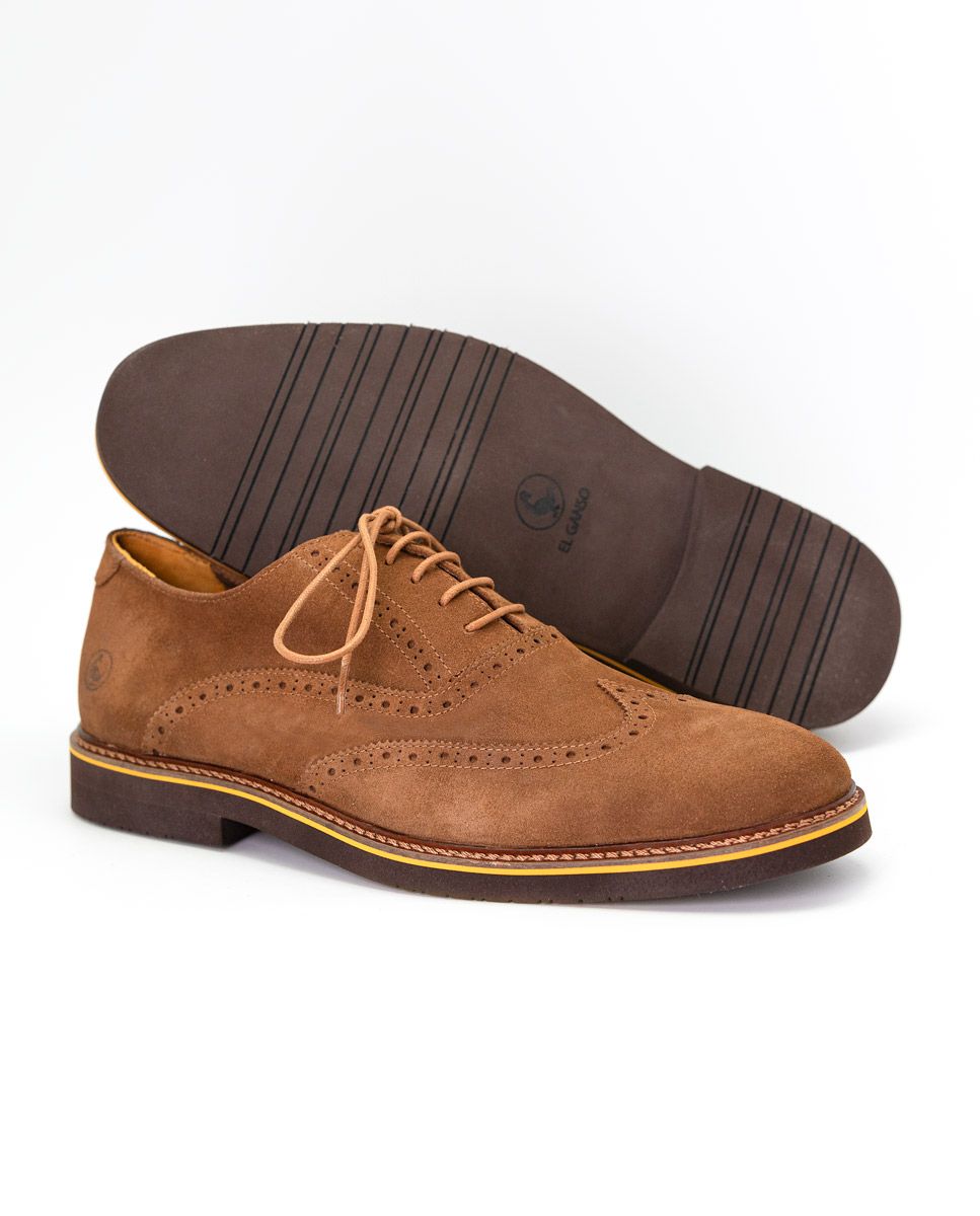 Botas El Ganso Oxford Ante Hombre