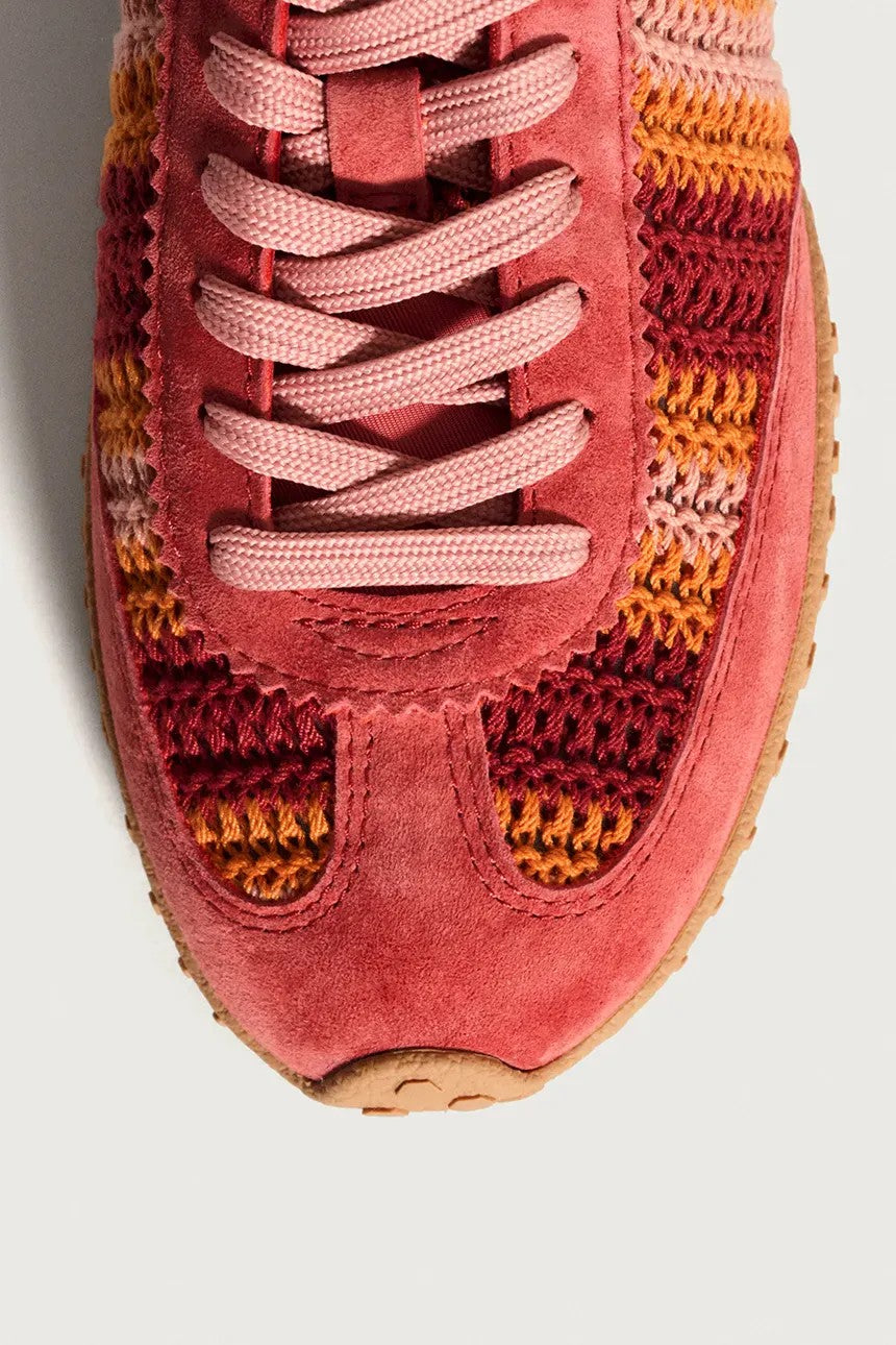 Tenis Hoff Bird Woven Coral Mujer
