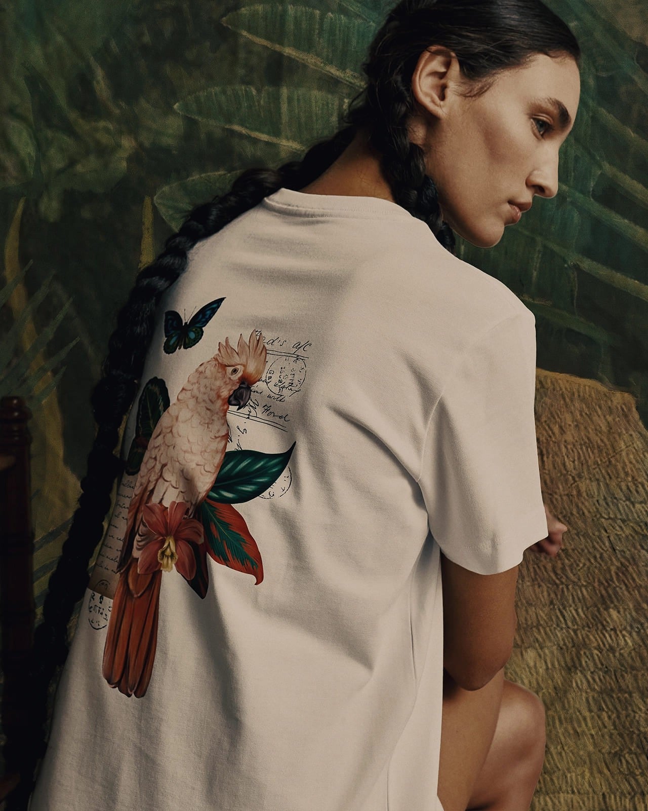 T-Shirt Estampada Herencia Verde