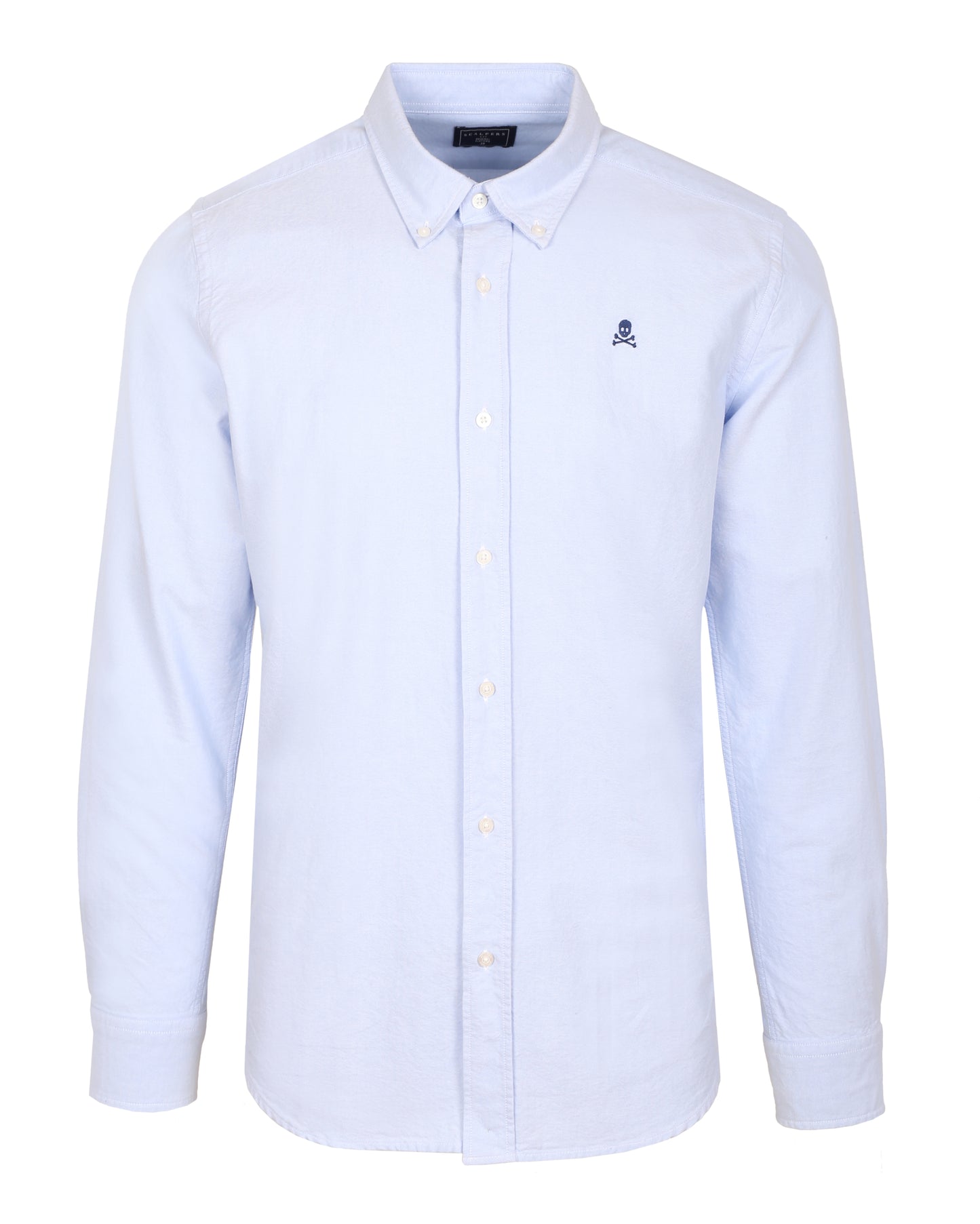 Camisa Oxford Calavera Contraste