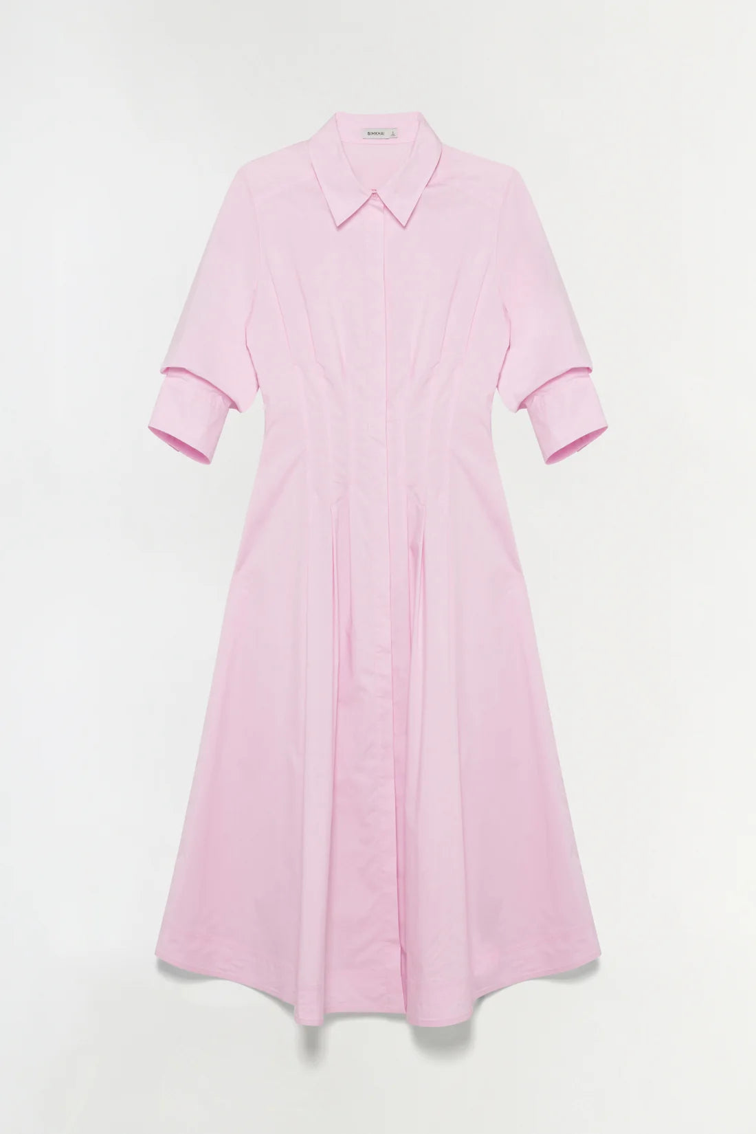 Midi Vestido Jazz Pintuck