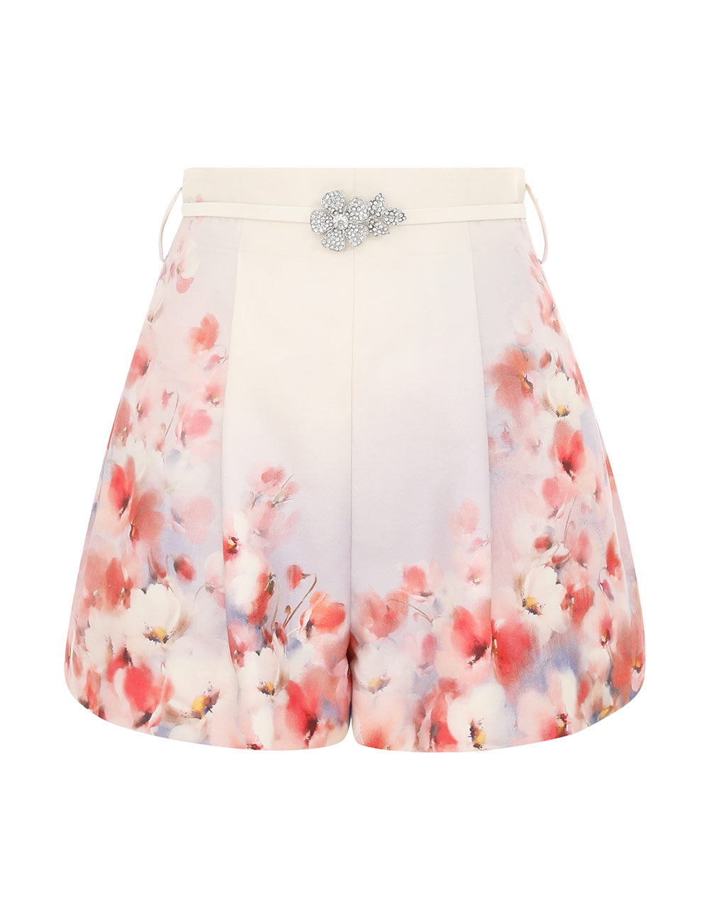 Short Crush Flat Front ZIMMERMANN SHORTS Malva CO