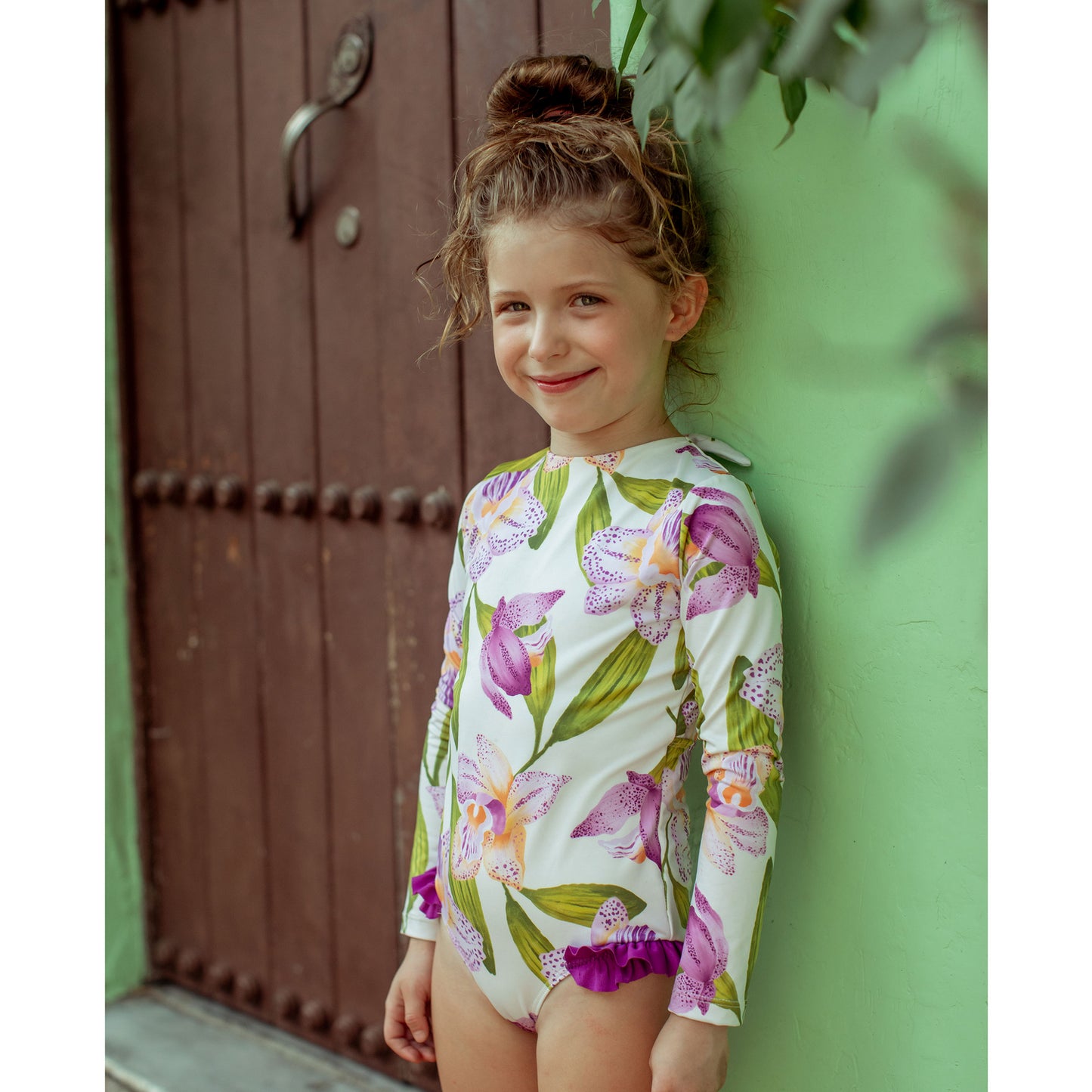 One Piece Alana Orquideas Anggie