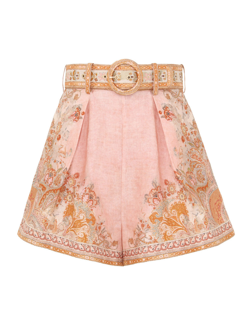 Short Acacia Tuck ZIMMERMANN SHORTS Malva CO