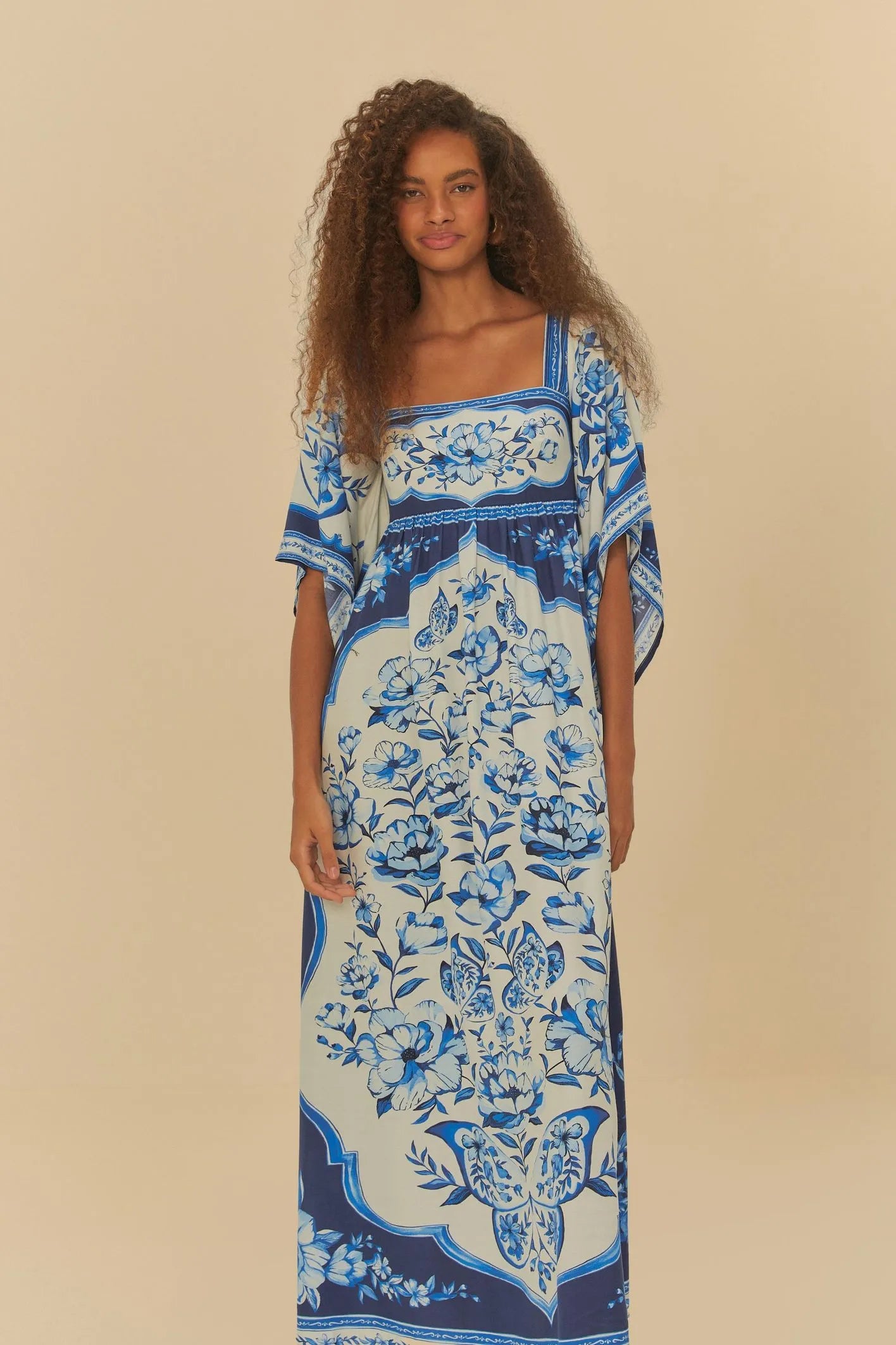 Vestido Jardim De Porcelana