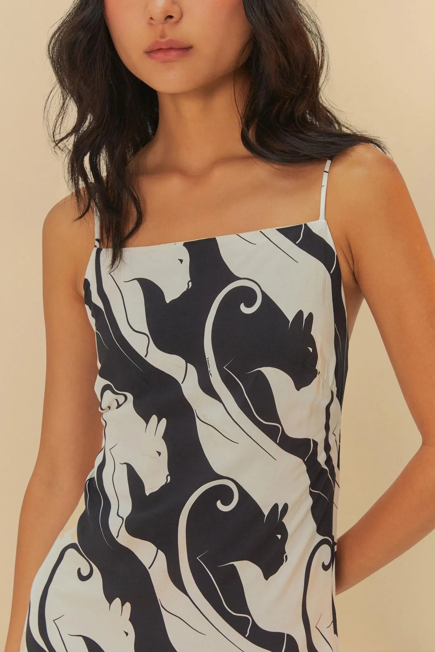 Vestido Estampado Panteras