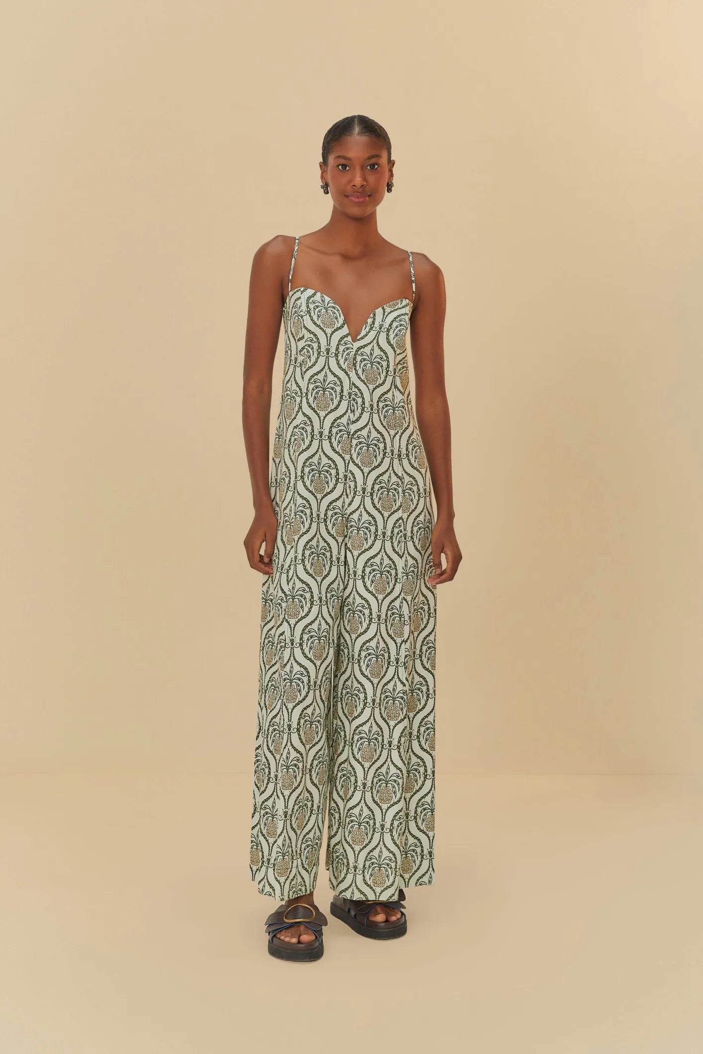 Enterizo Macacao Brilho De Abacaxi