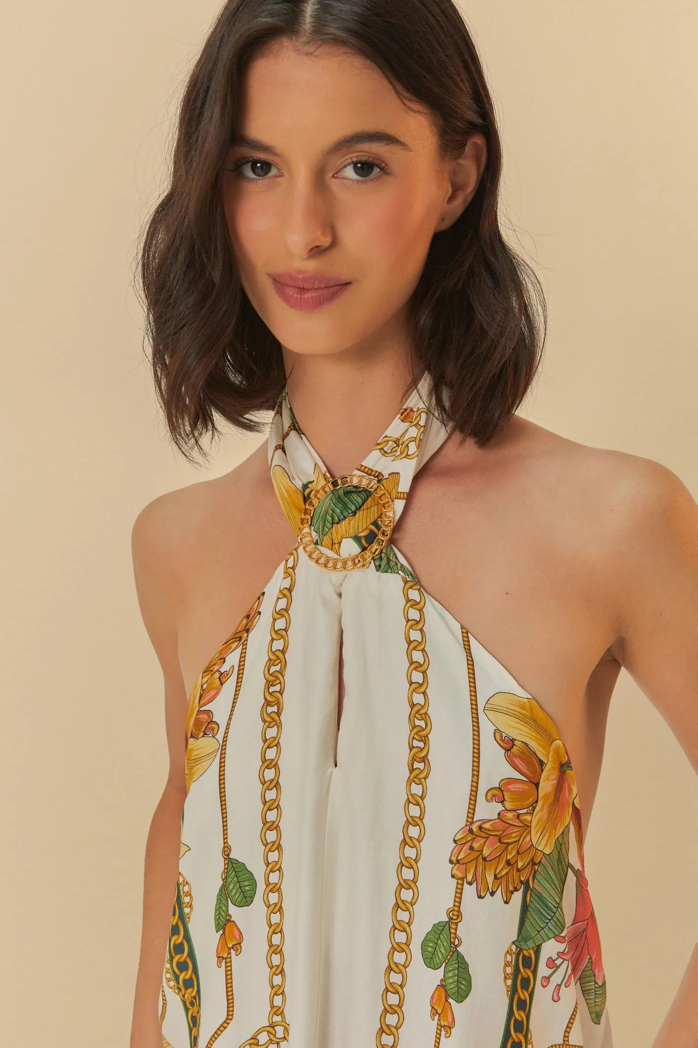 Mini Vestido Riqueza Tropical