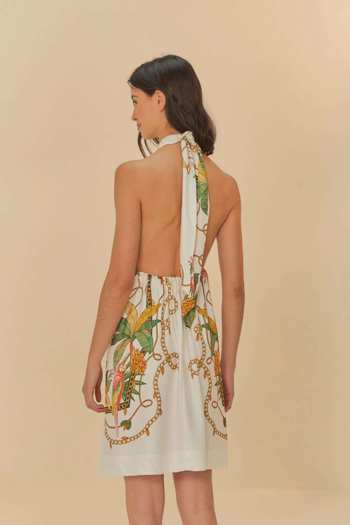 Mini Vestido Riqueza Tropical