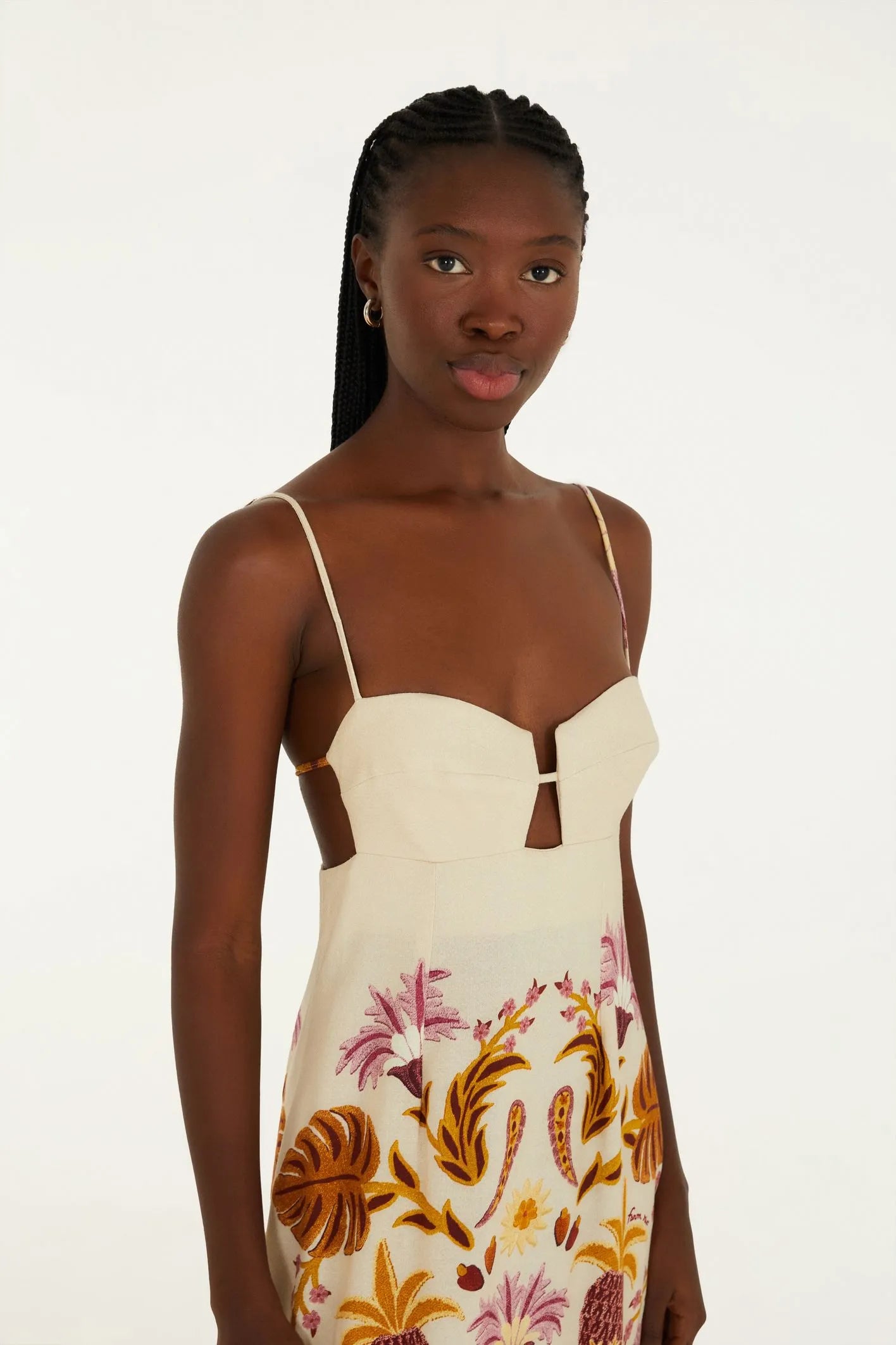 Vestido Tapecaria Tropical