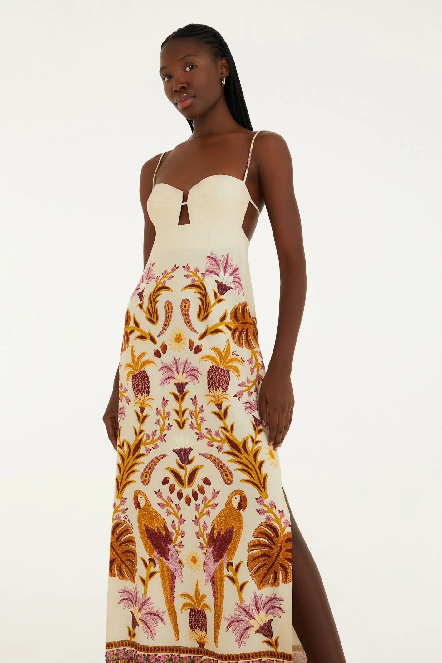 Vestido Tapecaria Tropical