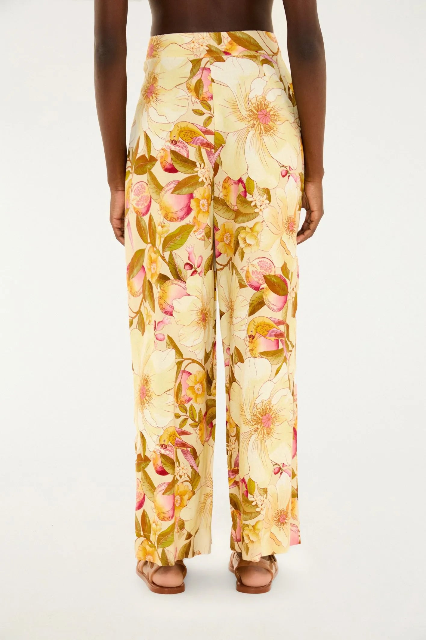 Pantalón Romance De Flor