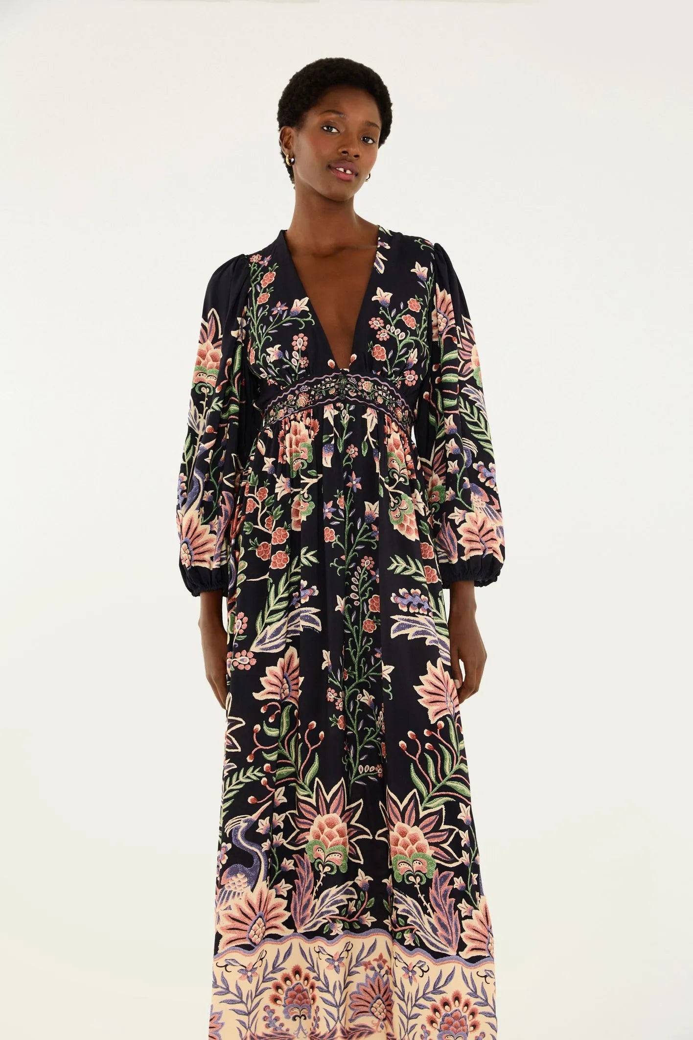 Vestido Jardim Maravilhoso