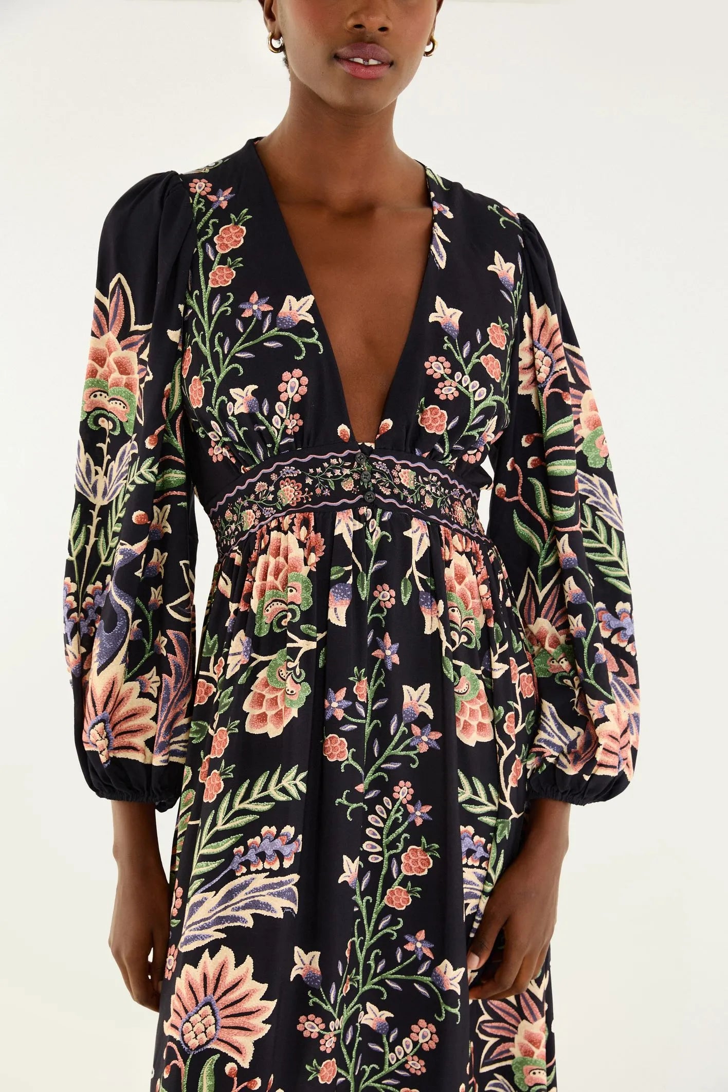 Vestido Jardim Maravilhoso