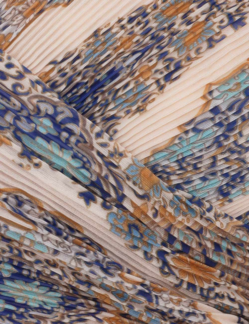 Crop Top Pleated Bodice