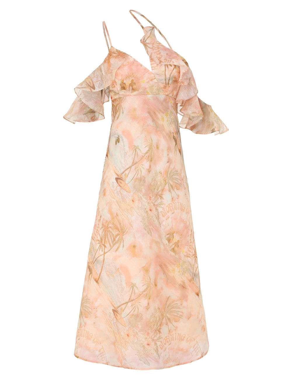 Illuminate Flutter Slip Dress