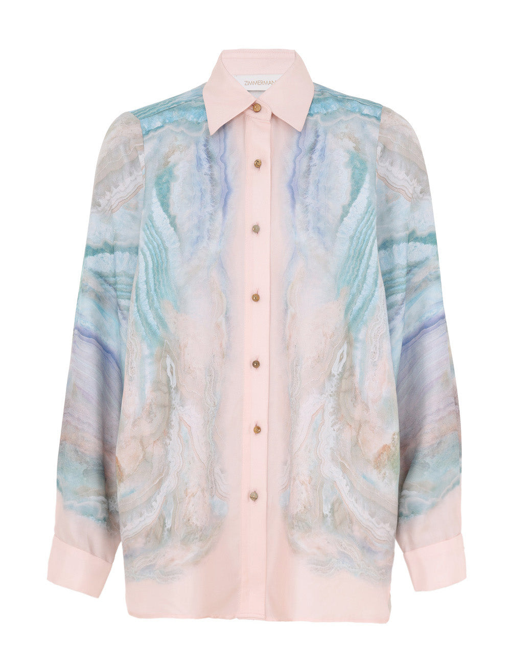 Camisa Illuminate Relaxed ZIMMERMANN CAMISAS Malva CO