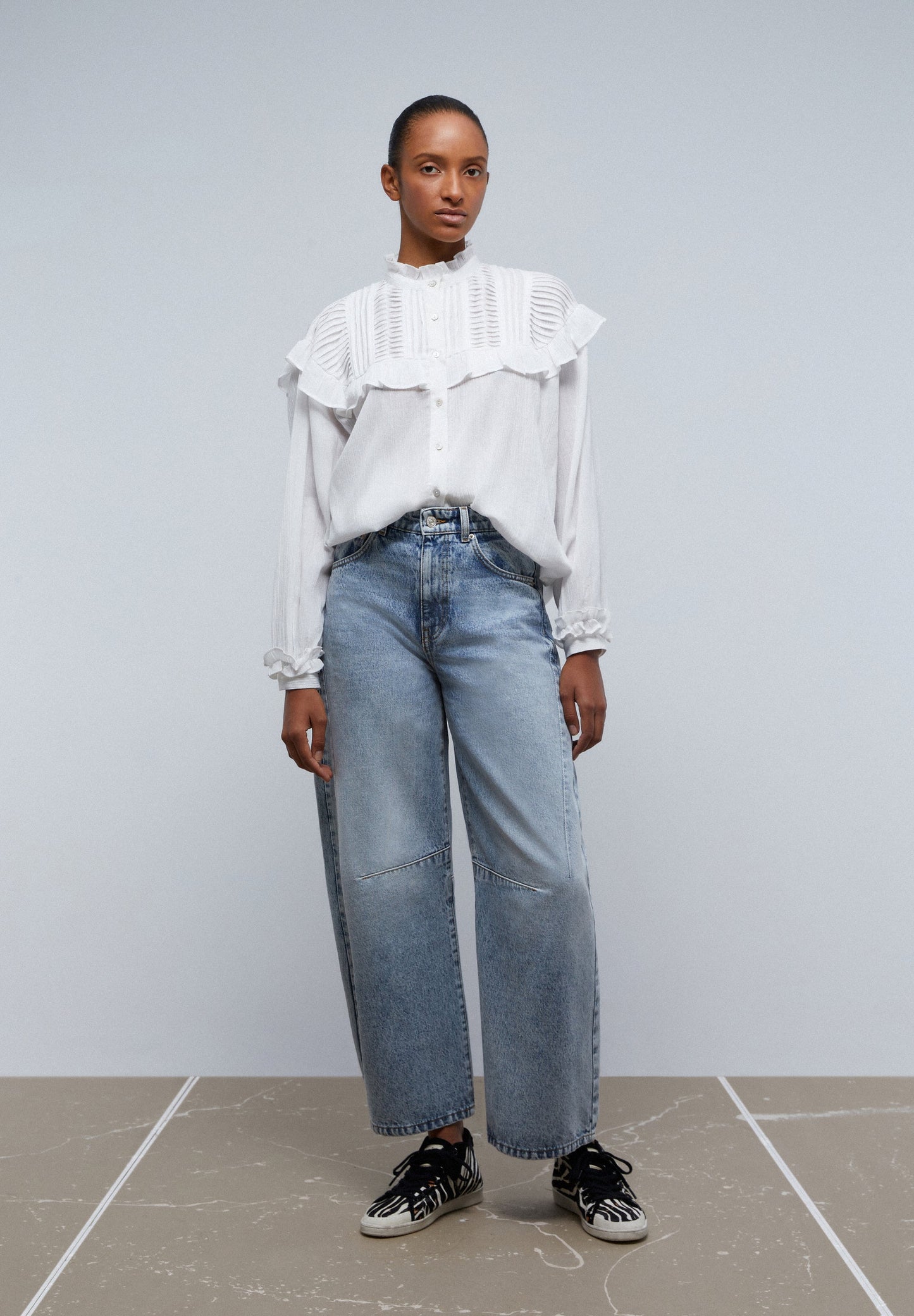 Pantalon Ballon Denim