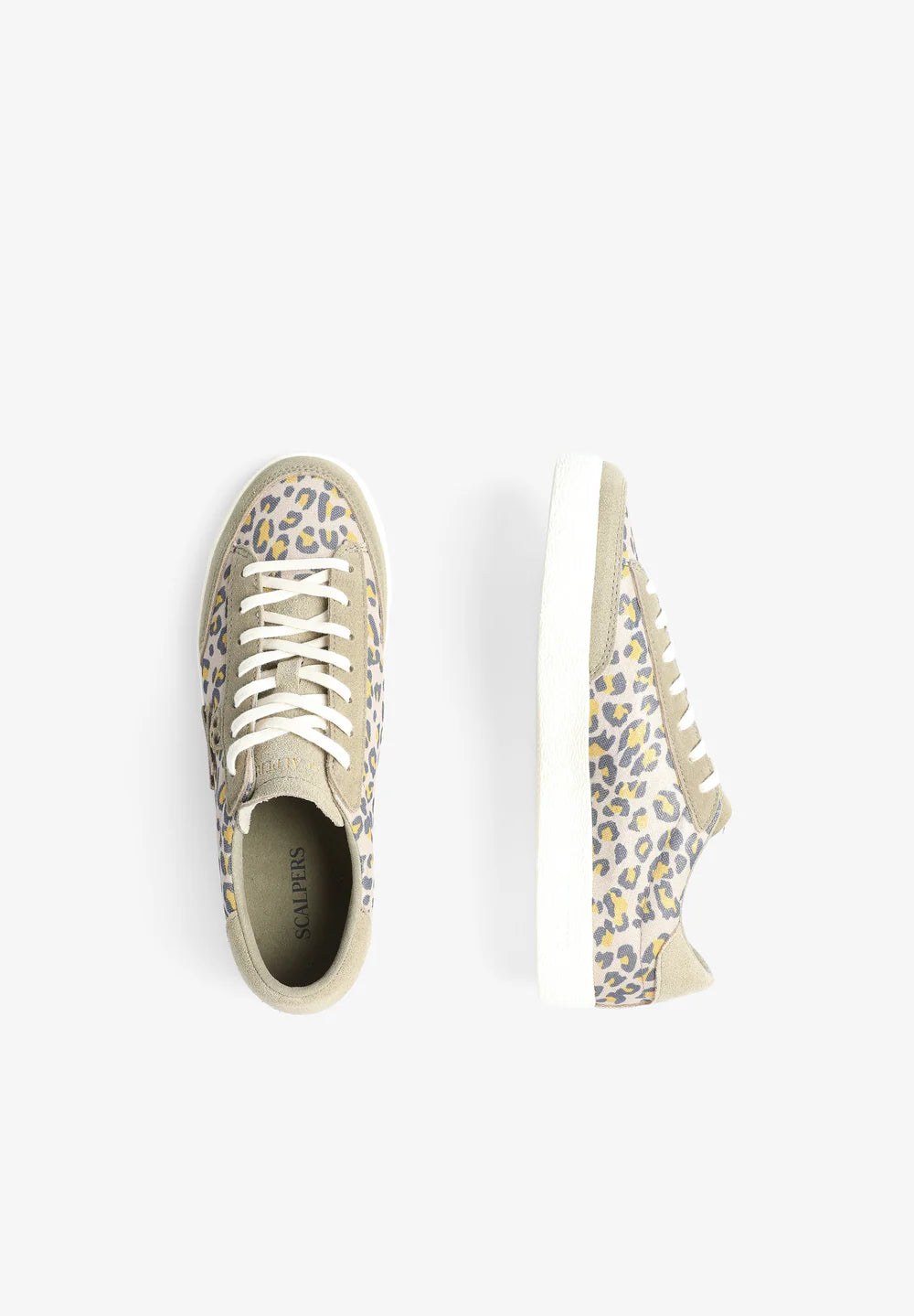 Tenis Scalpers Bajos Calavera Animal Print Mujer
