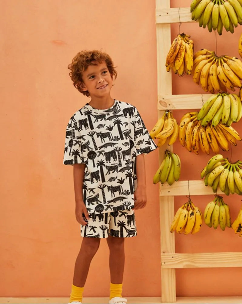 T-Shirt Malha Floresta