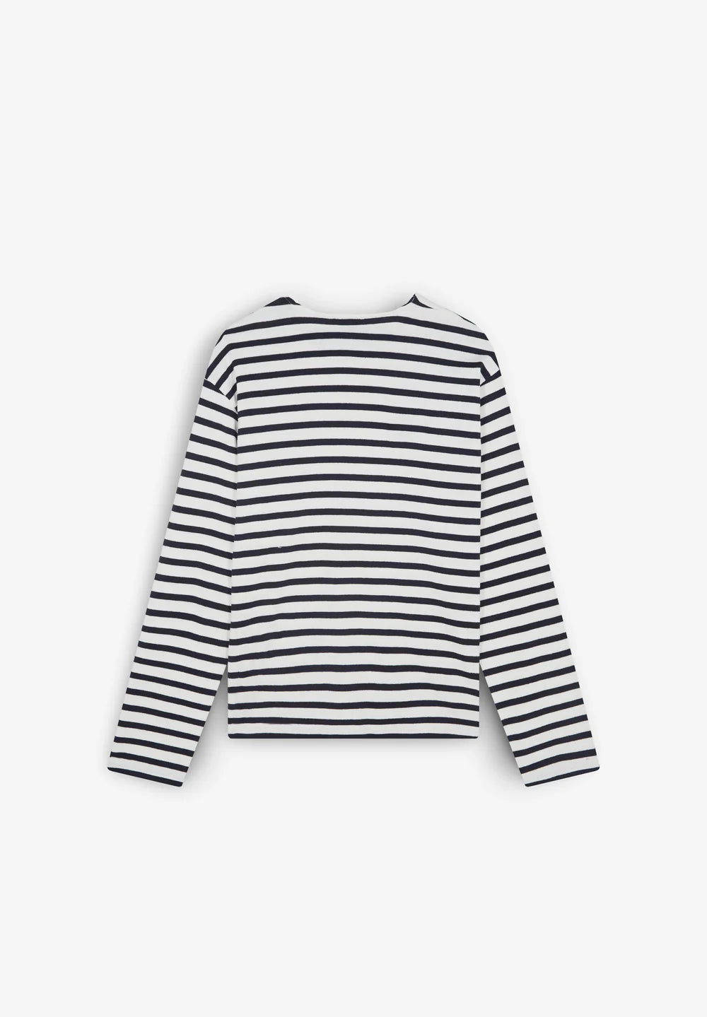 T-Shirt Stripes Patch Ls Tee