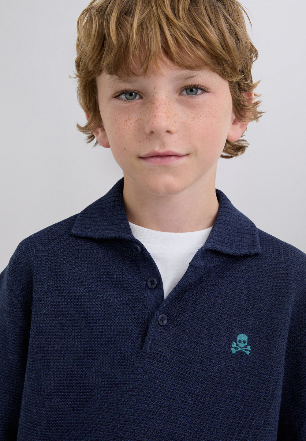 Jersey Sc Kids Tipo Polo Tricot