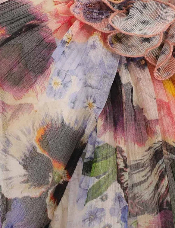 Camisa Tama Flower Collar