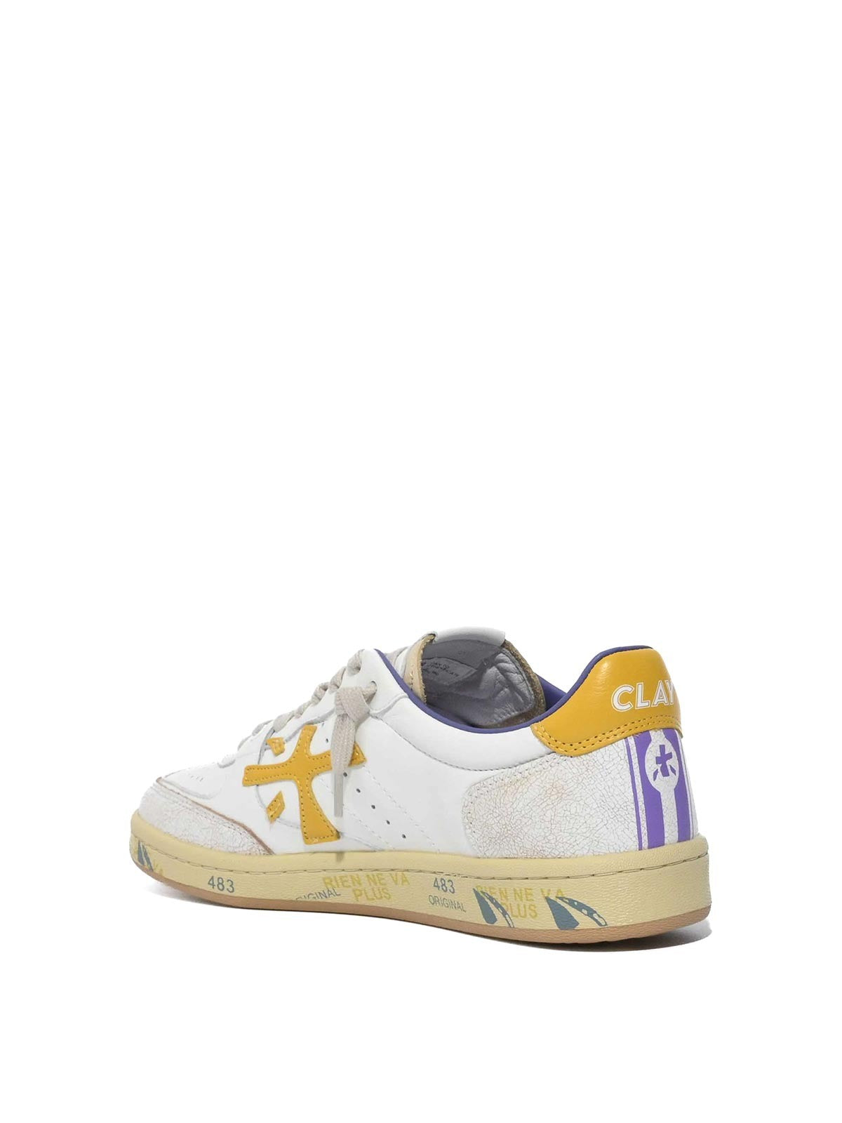 Tenis Premiata De Hombre Bsktclay 8161