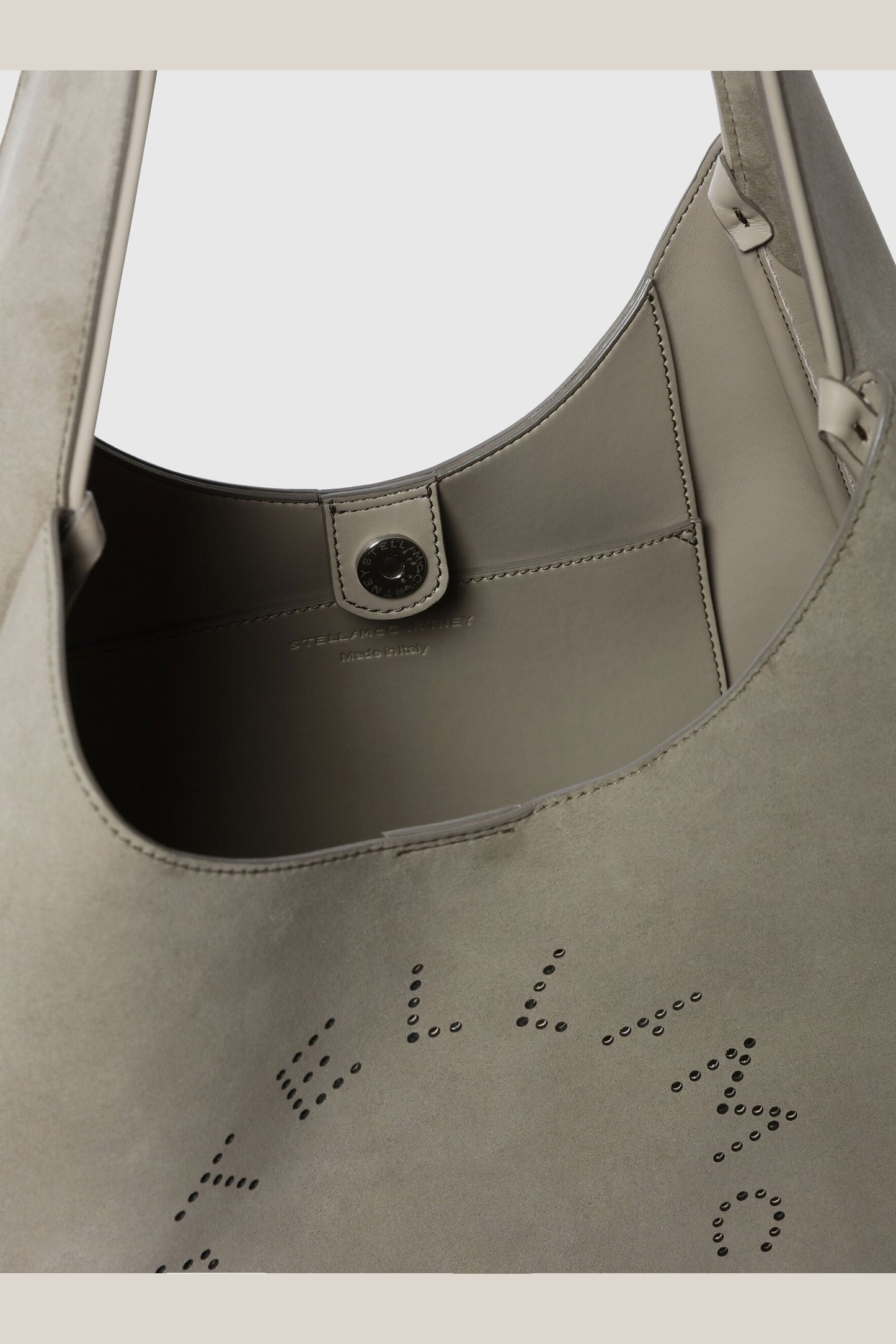 Bolso Hobo Logo Large Hobo Alter Suede STELLA MCCARTNEY BOLSOS Y CARTERAS Malva CO