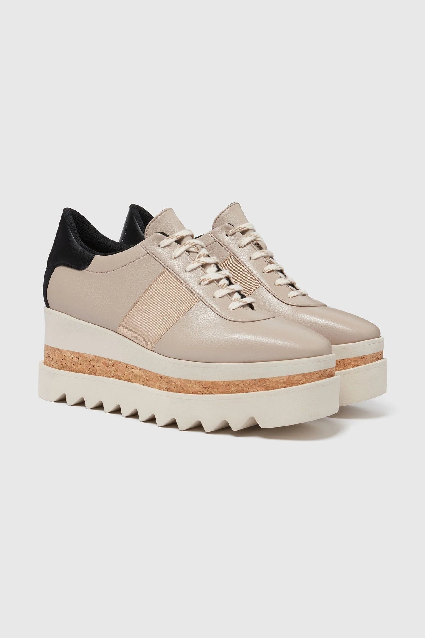Zapatillas De Plataforma Sneak-Elyse STELLA MCCARTNEY CALZADO Malva CO