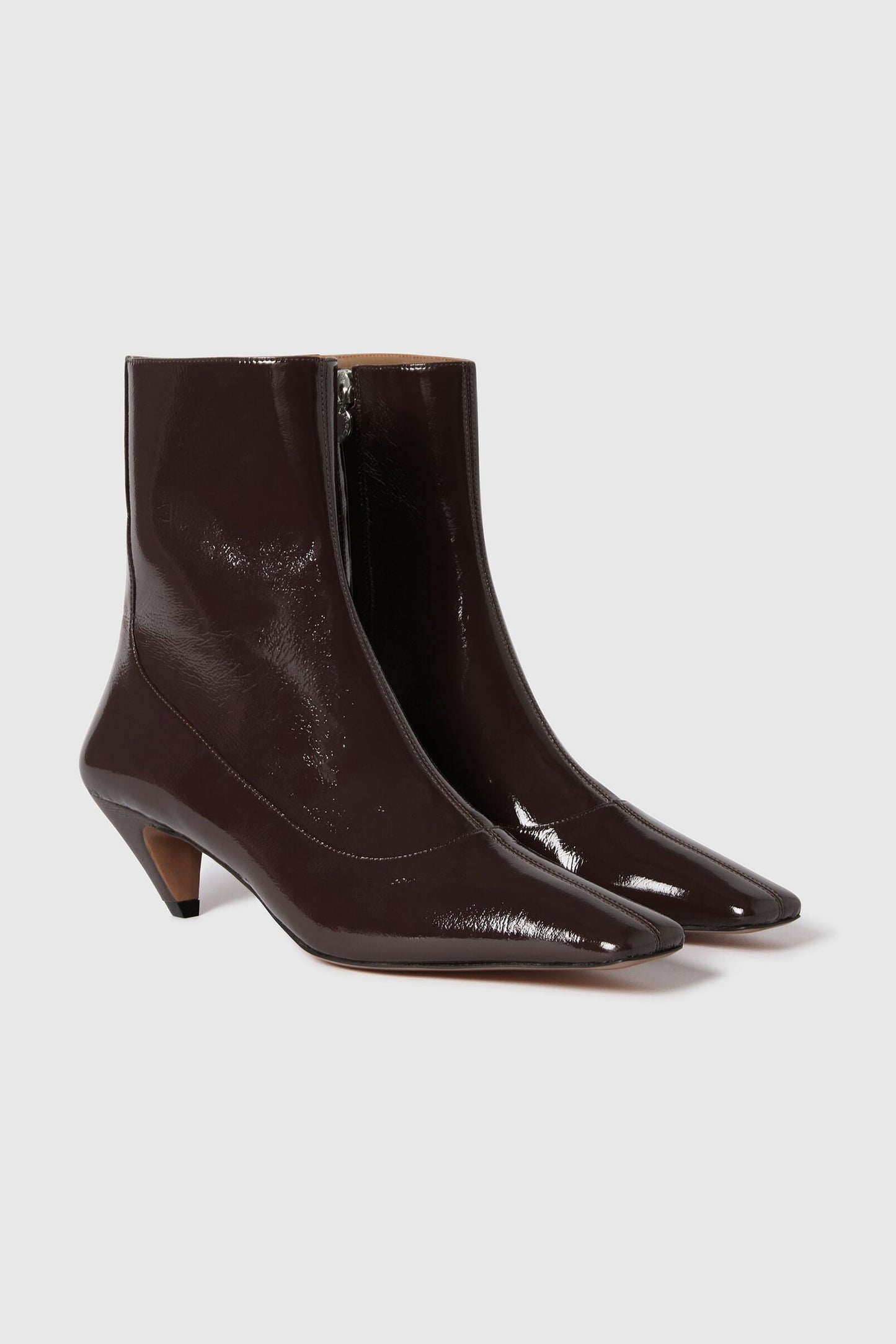 Botin Spur Patent Alter Mat STELLA MCCARTNEY BOTINES Malva CO