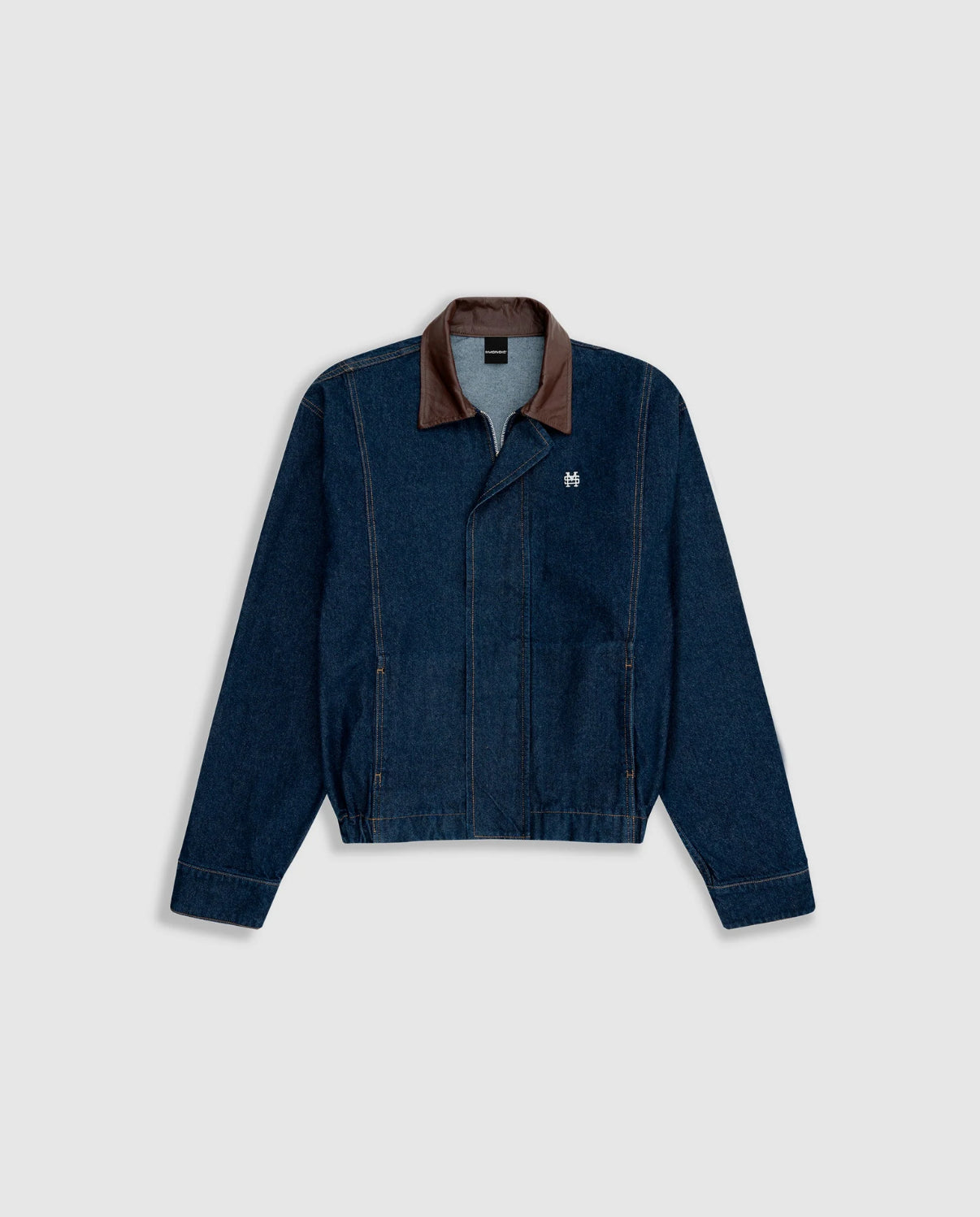 Chaqueta Aviator Denim-Raw Denim