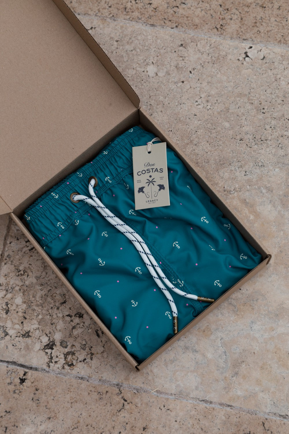 Pantaloneta Ancora Bianca