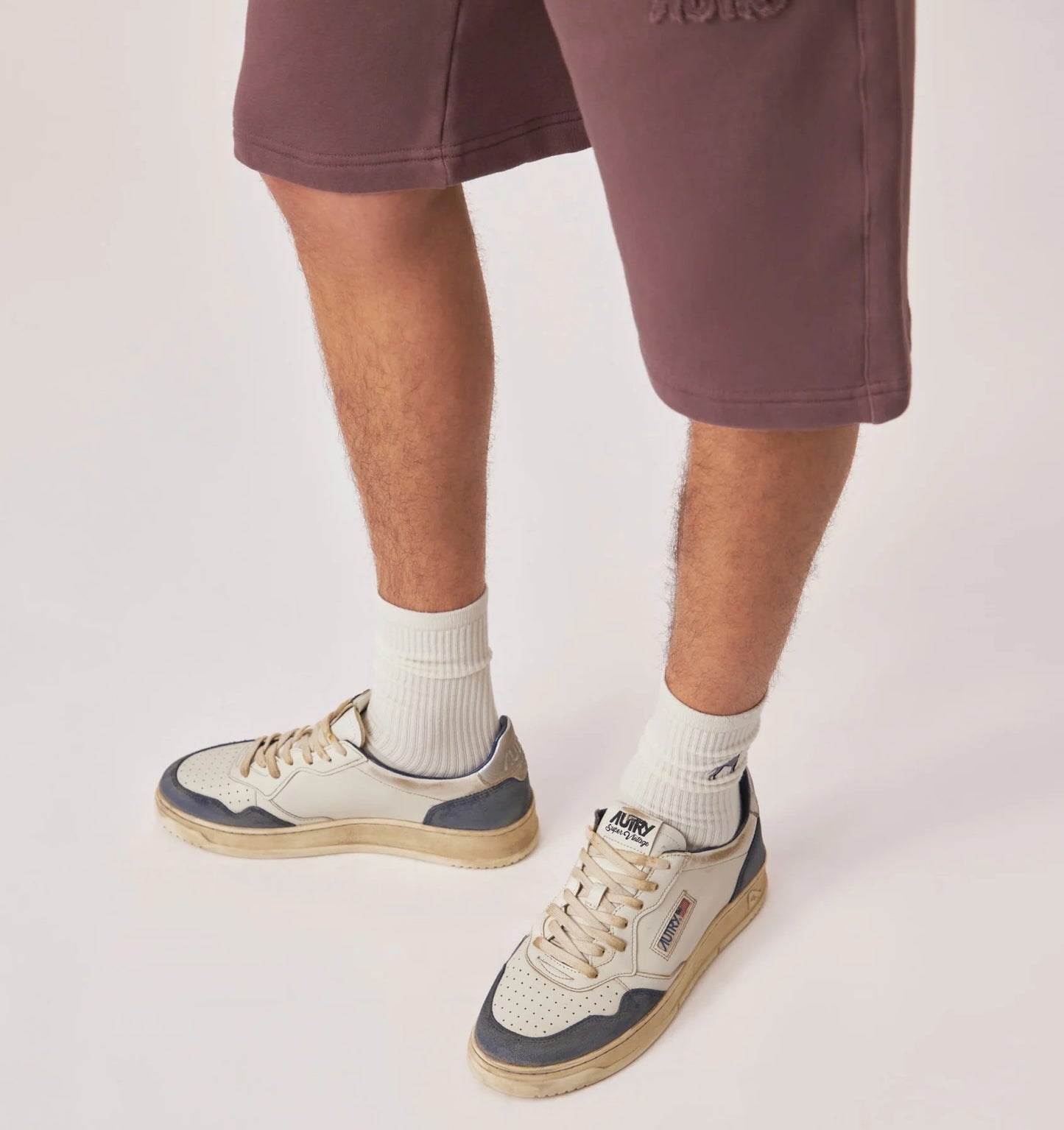 Tenis Sup Vintage Low Leat Suede Hombre