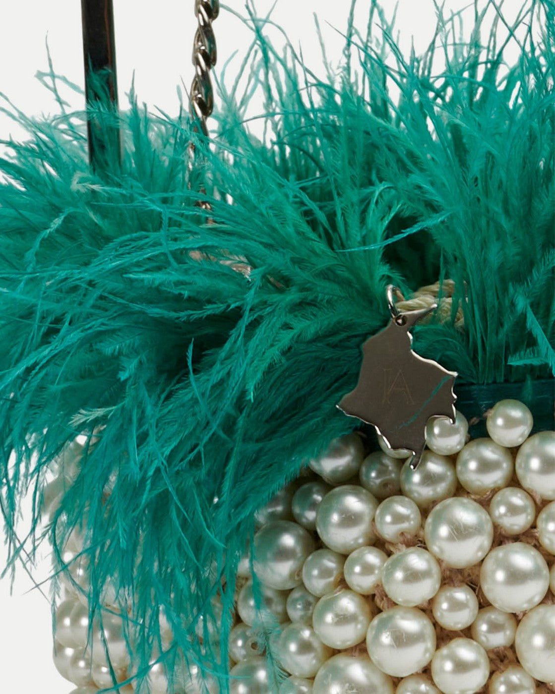 Cartera Crown Pearl Green