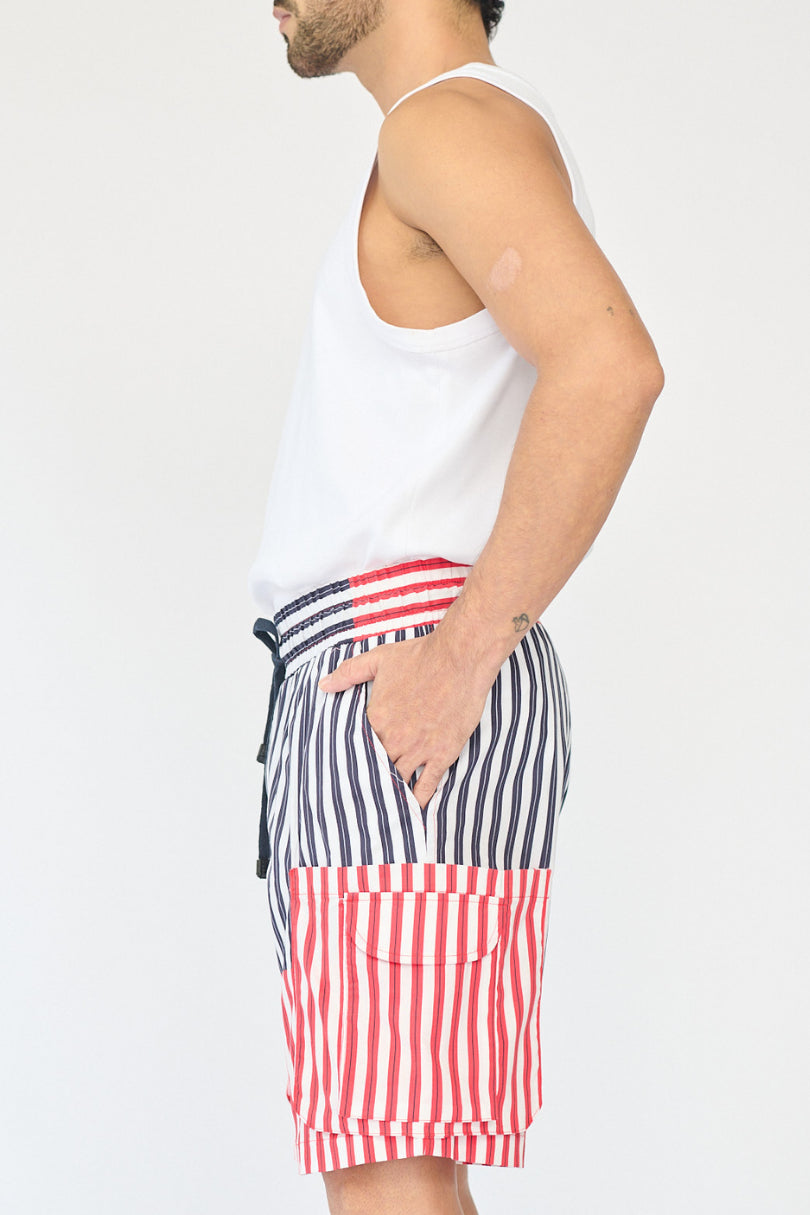 Bermuda Rayas SHORTS & BERMUDAS ARGEMIRO SIERRA Malva CO