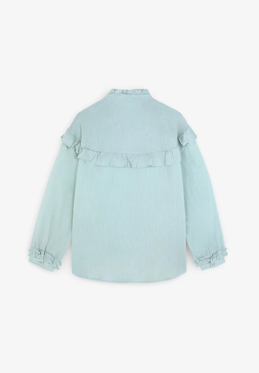Blusa Pleat Ruffle