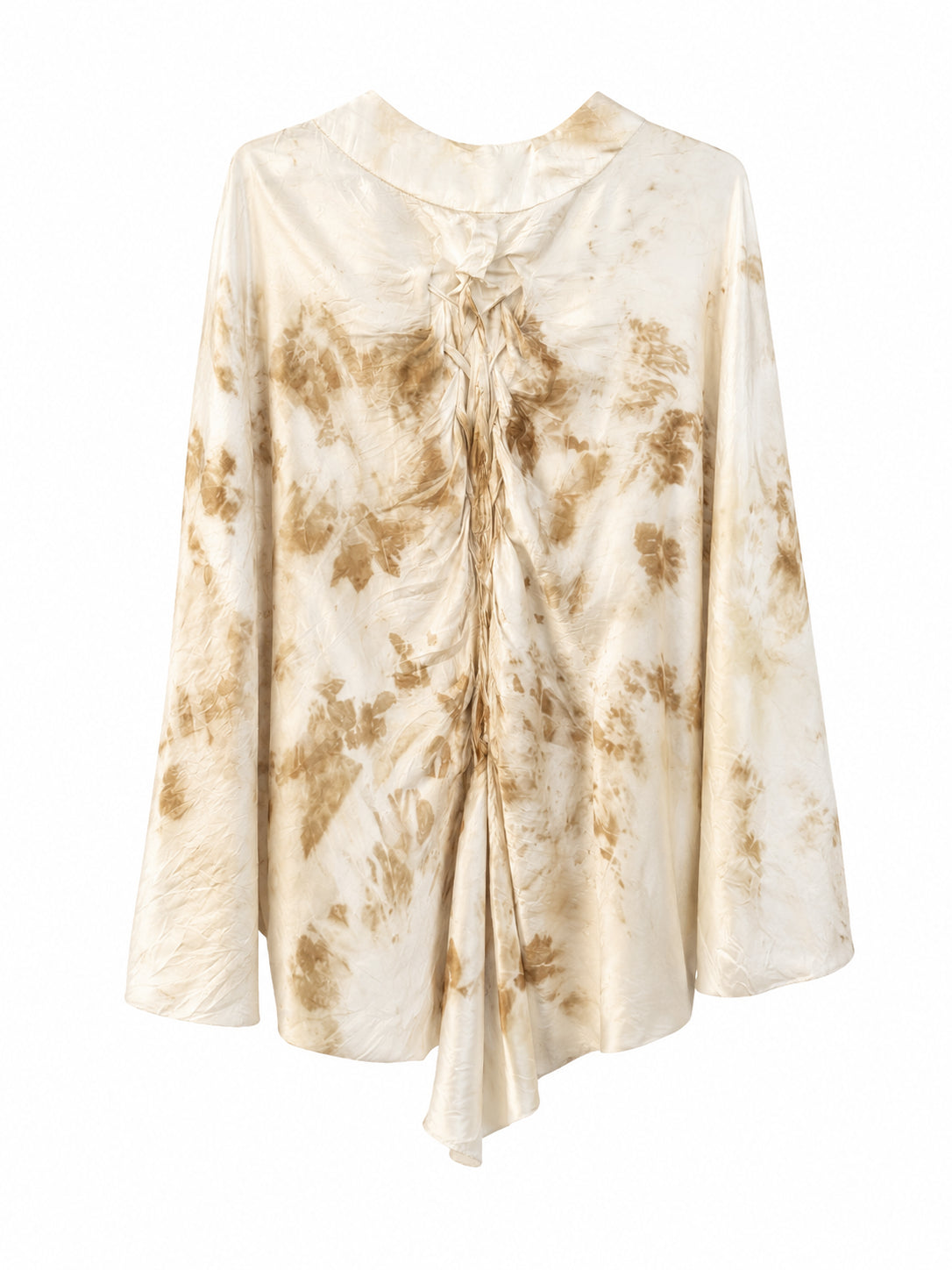 Blusa Petalos Seda Twill