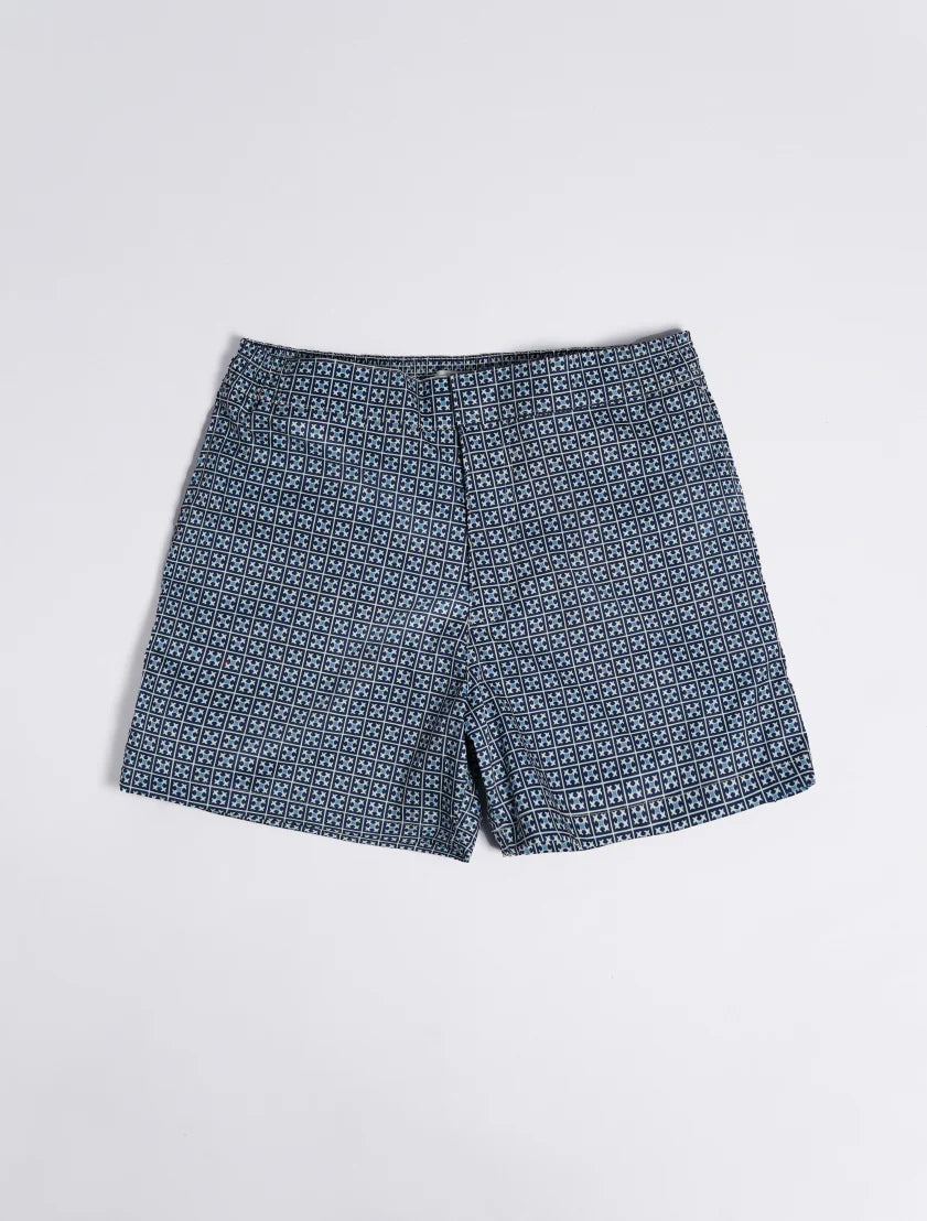 Bermuda Florencia Navy Mosaic