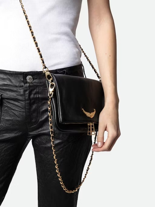 Bolso Rock Grained ZADIG ET VOLTAIRE BOLSOS & ACCESORIOS Malva CO