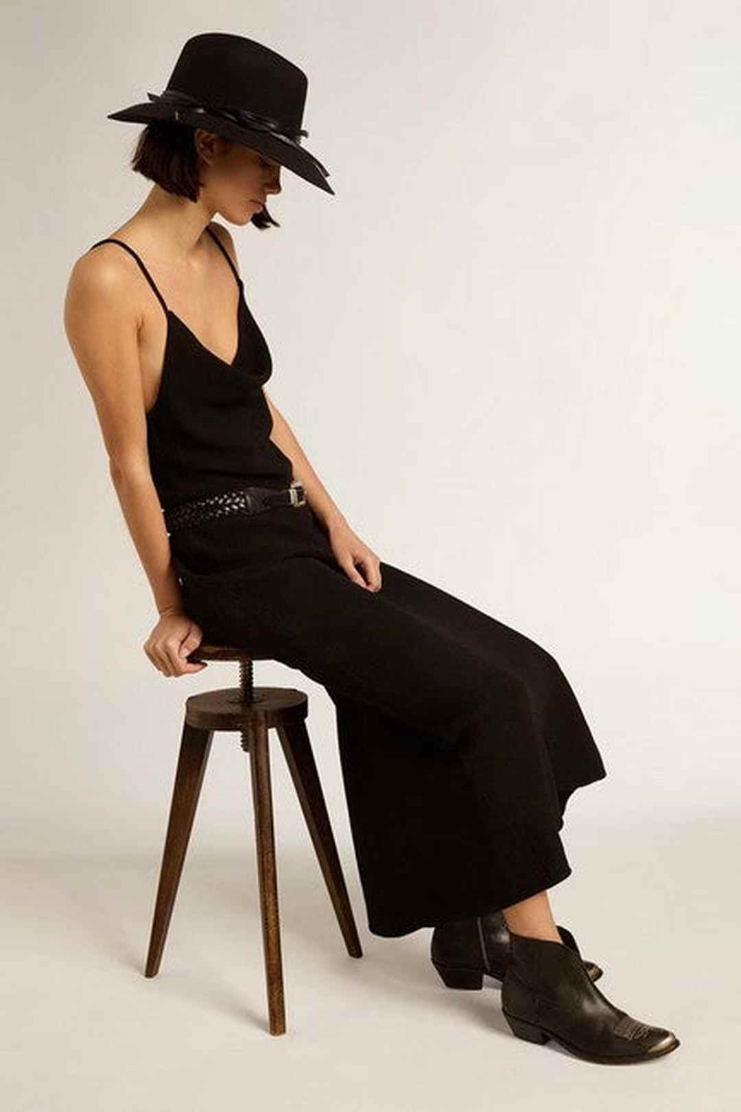 Botines Golden Goose Young Leather Upper Mujer