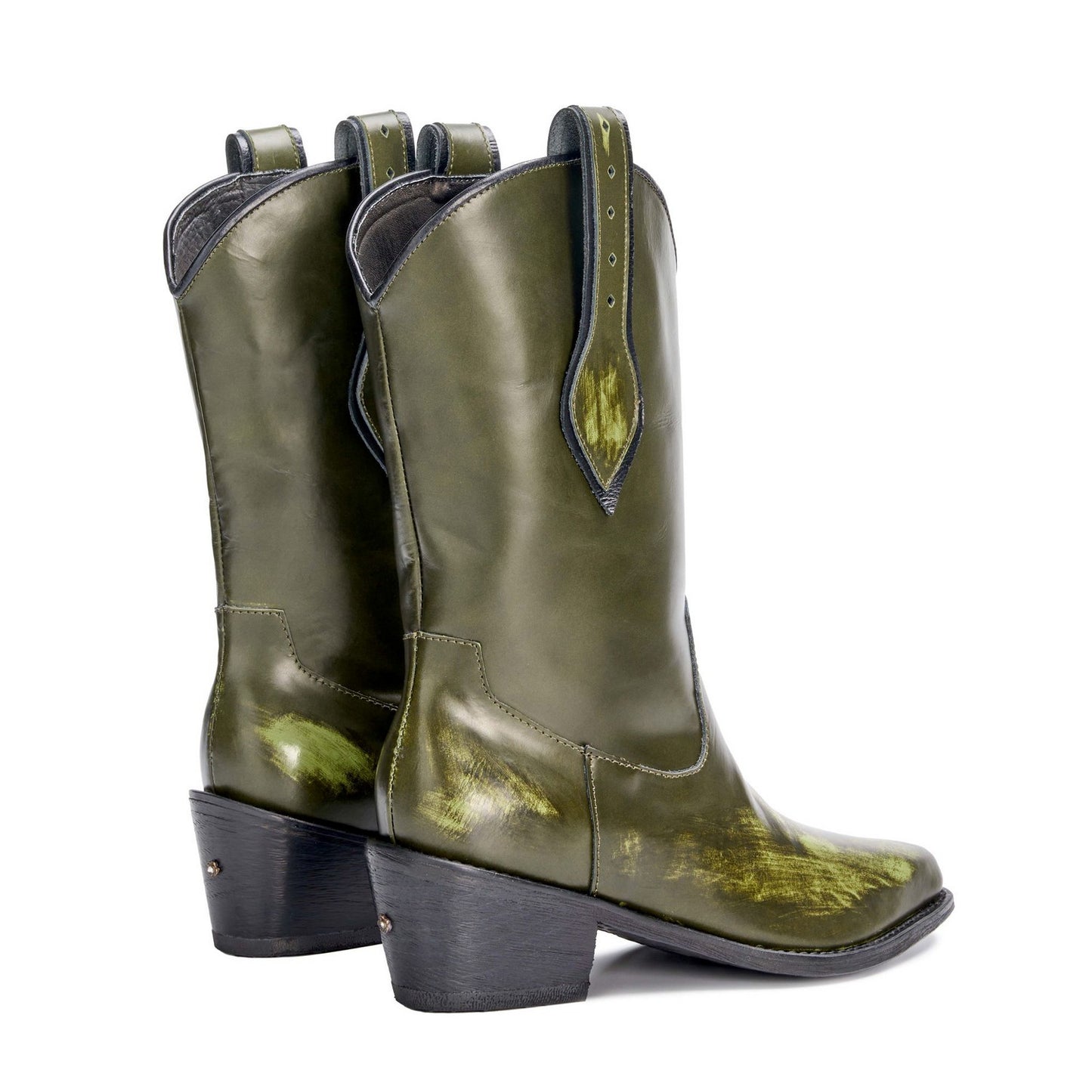 Bota Texana Misterio Verde