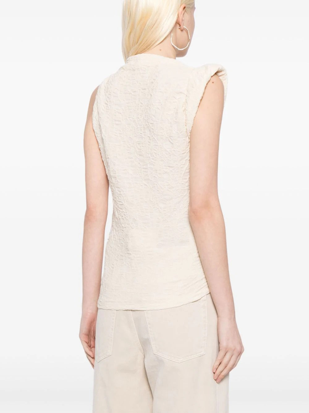 Blusa  Fabiena Ecru Mainline