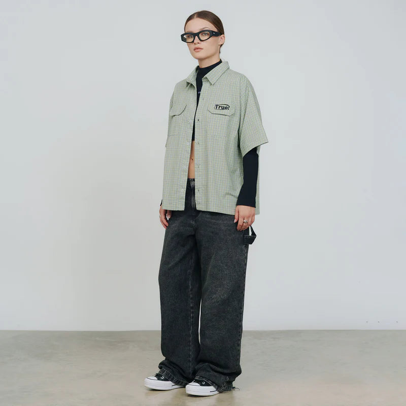 Camisa Prelude Con Botones Verde Oliva