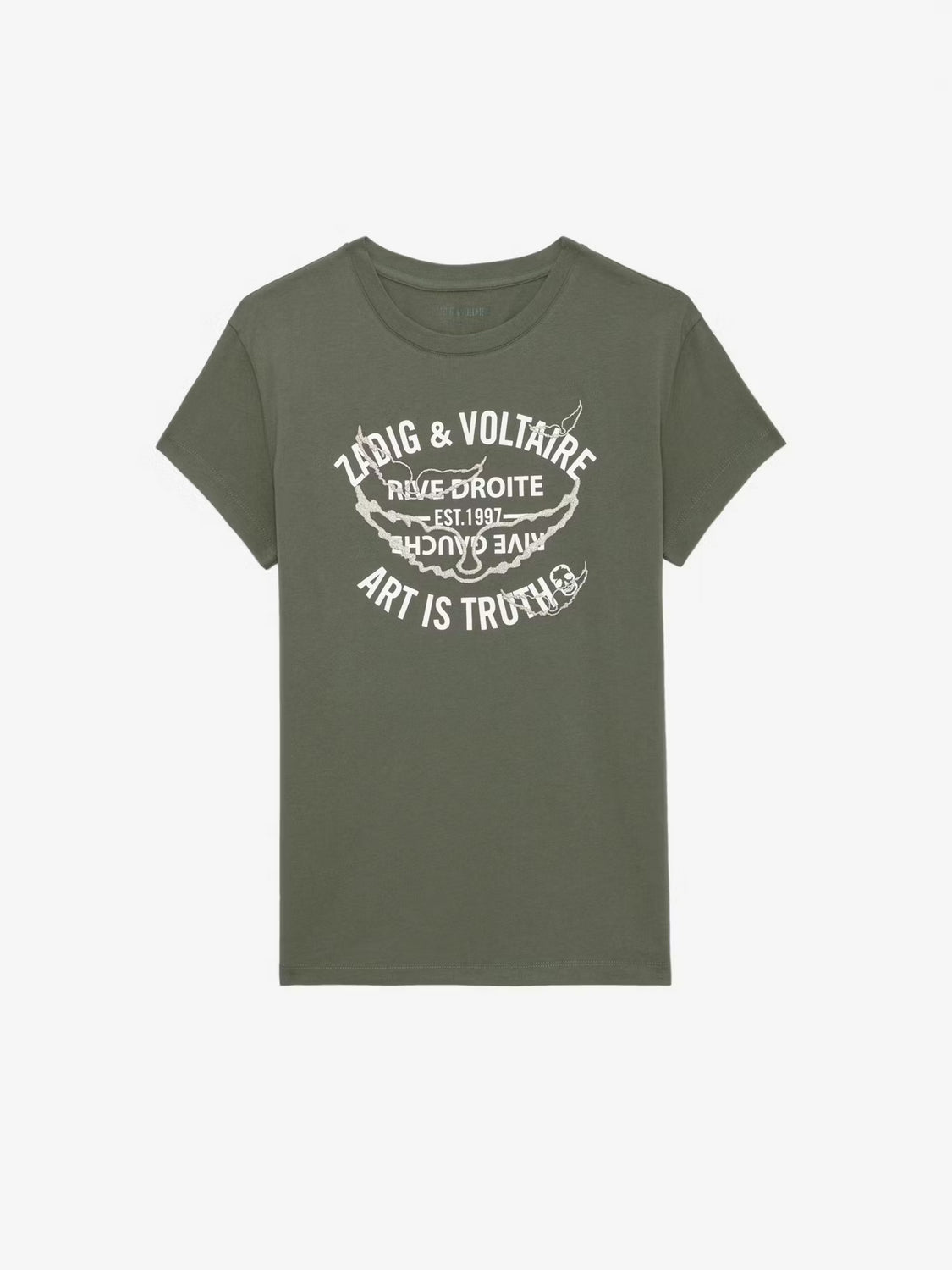 T-Shirt Walk Blason ZADIG ET VOLTAIRE T-SHIRT Malva CO