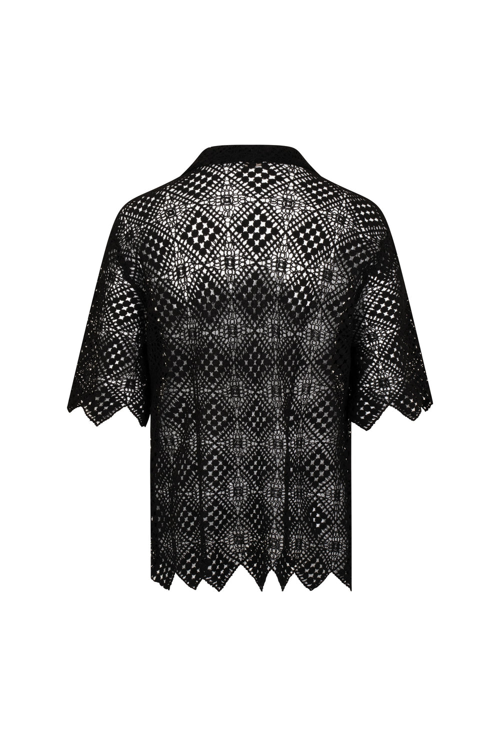 Camisa Midnight Crochet