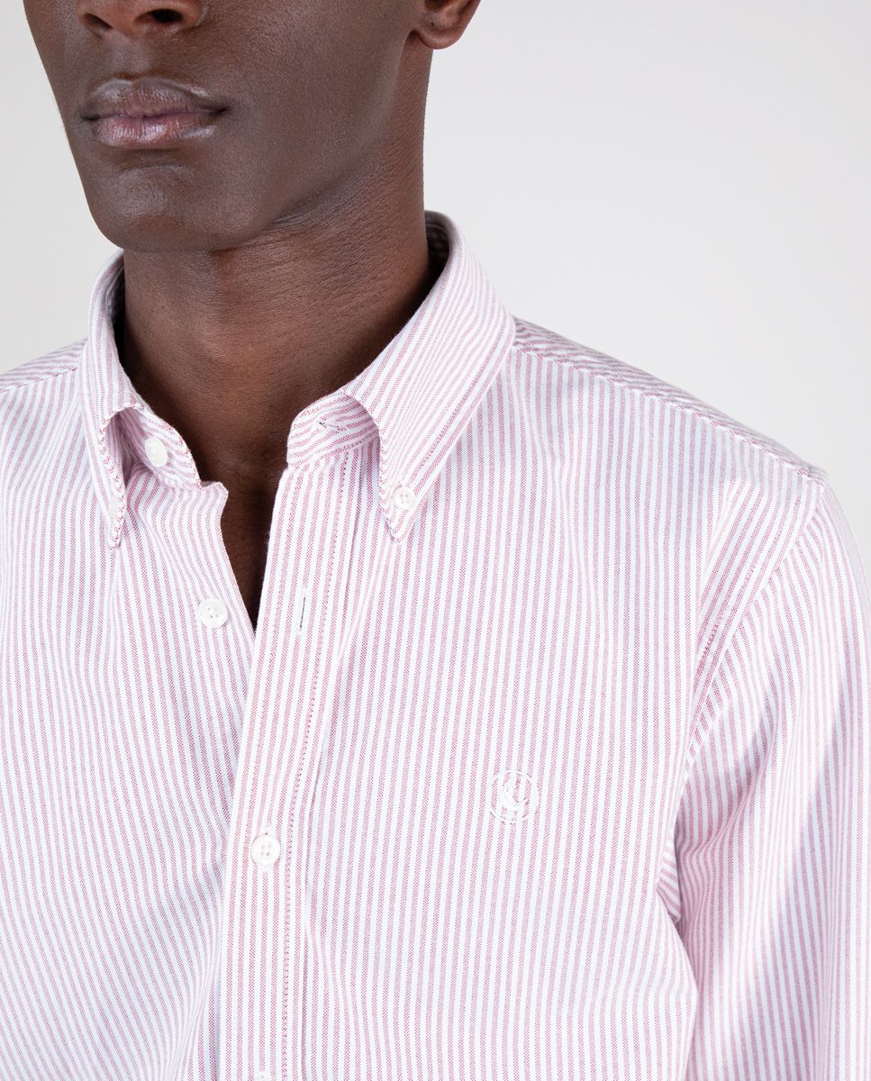 Camisa Oxford Yale Rojo EL GANSO CAMISAS Malva CO