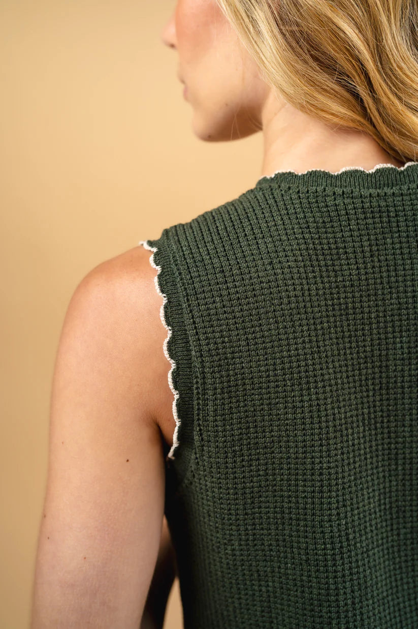 Chaleco Brisa Verde CHAQUETAS Malva CO