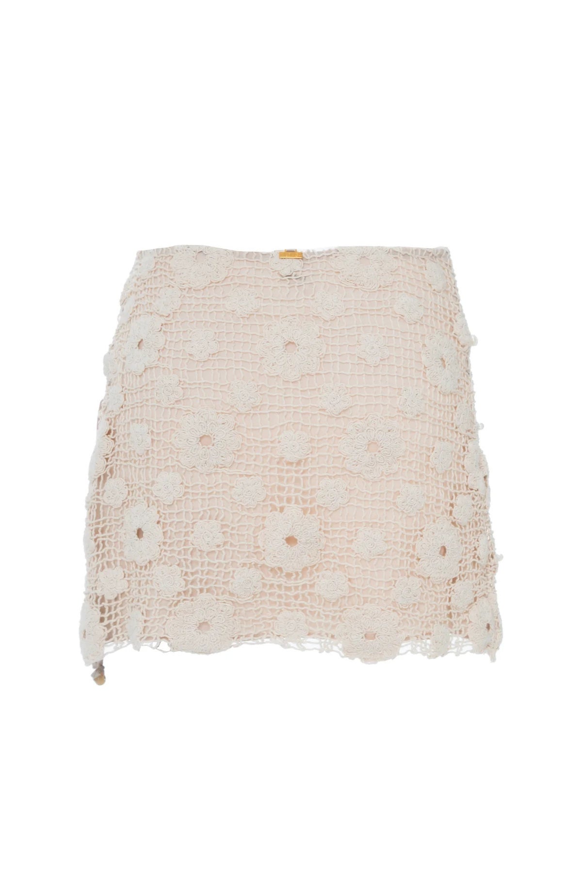 Mini Falda Tejida Flor Copacabana