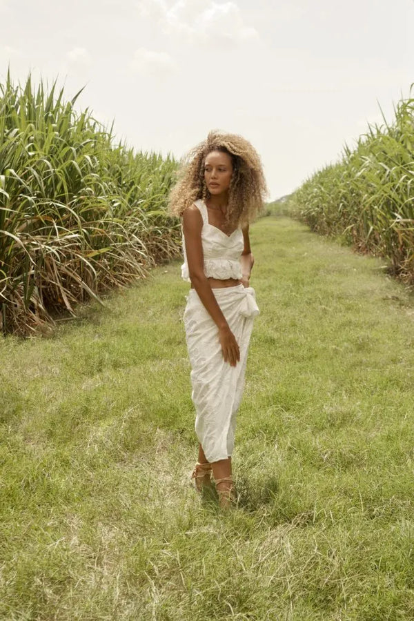 Crop Top Alma Hoja Rota